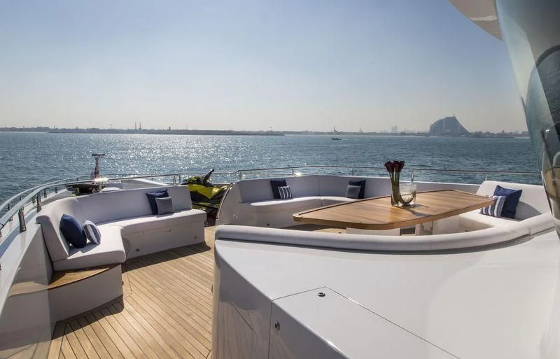 a boat on the water aboard C'EST LA VIE Yacht for Sale