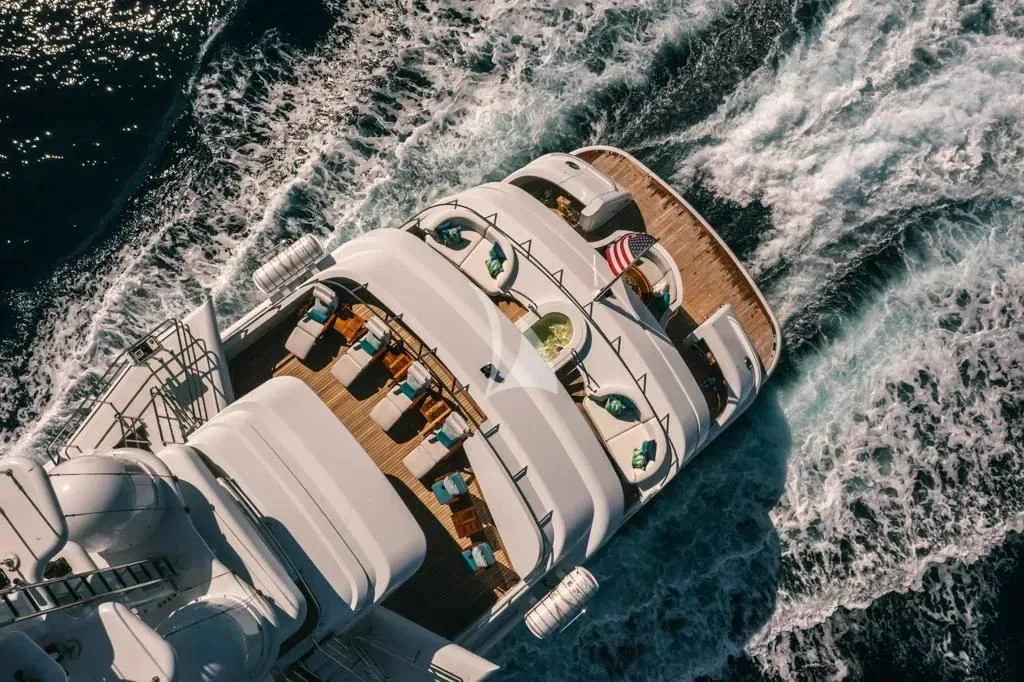 a boat on the water aboard ACTA Yacht for Charter