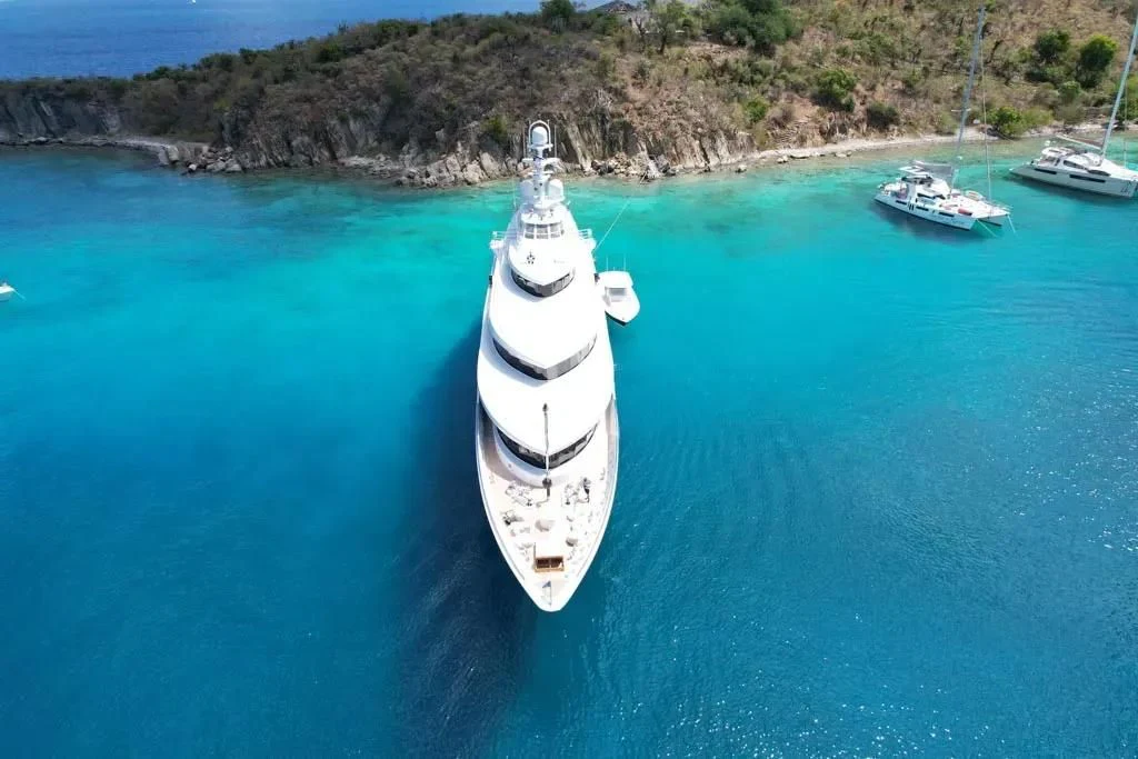 a boat in the water aboard ACTA Yacht for Charter