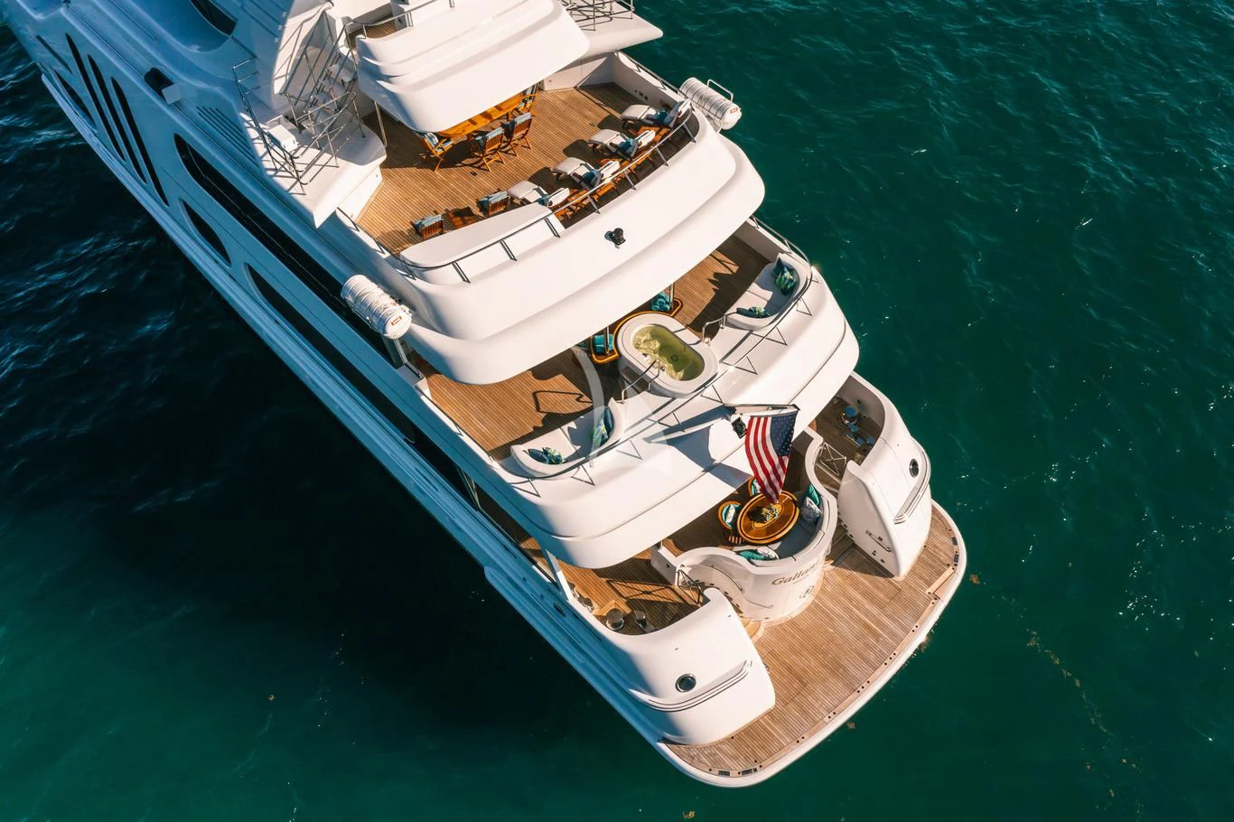 a boat on the water aboard ACTA Yacht for Charter