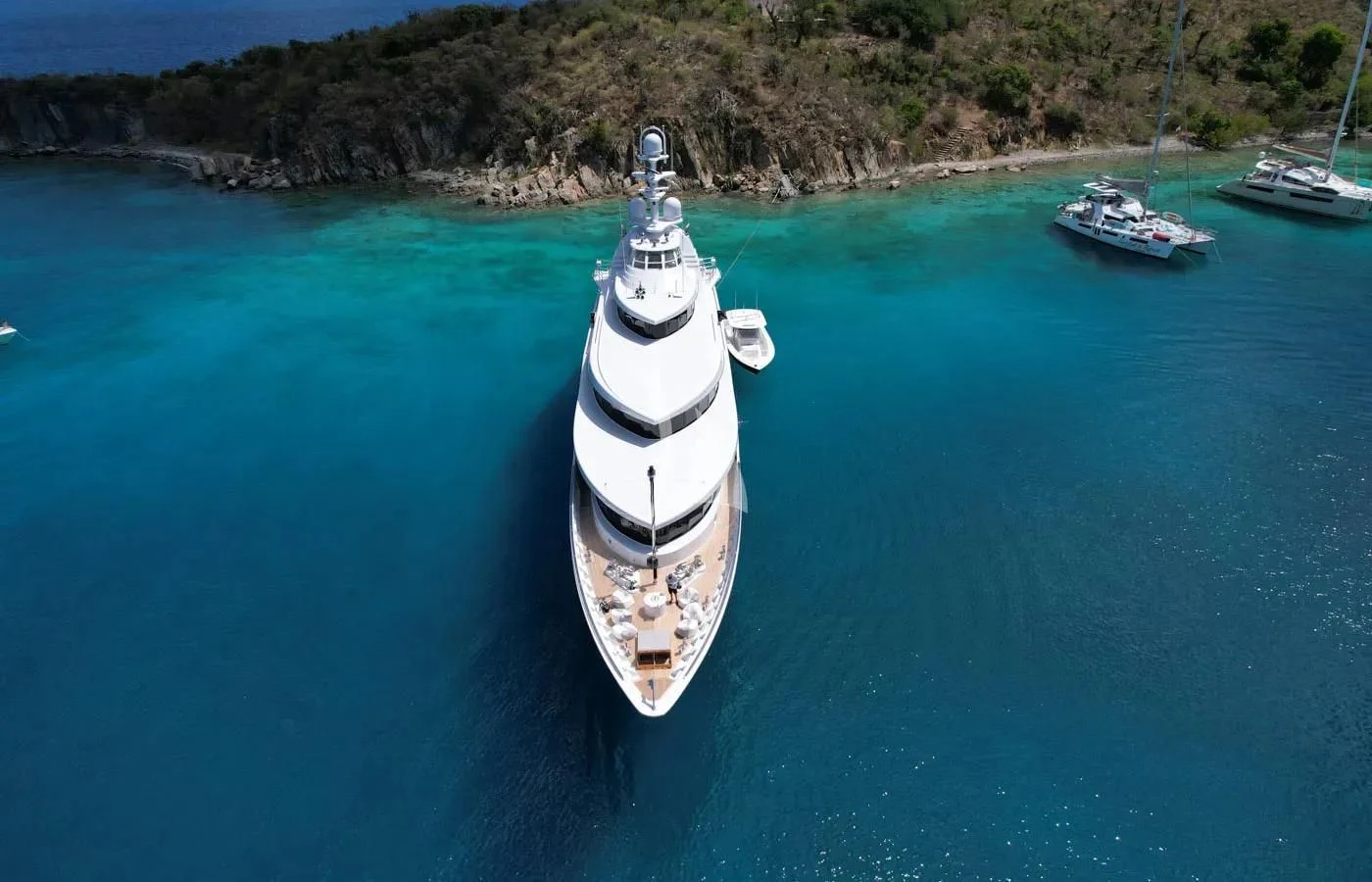 a boat in the water aboard ACTA Yacht for Charter