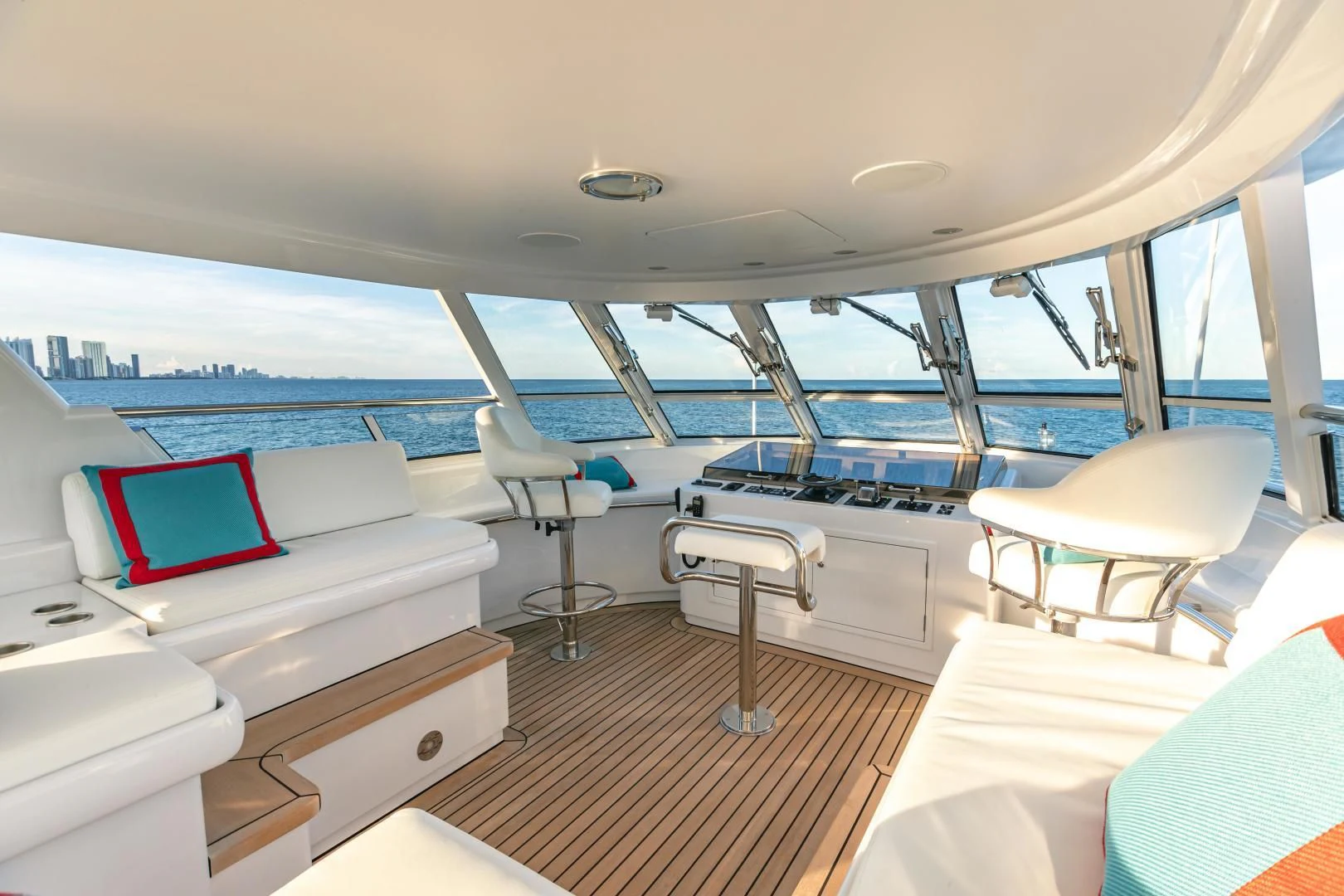 inside of a boat aboard ACTA Yacht for Charter