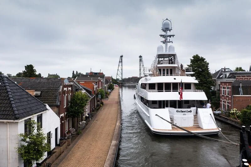a boat on the water aboard ACTA Yacht for Charter
