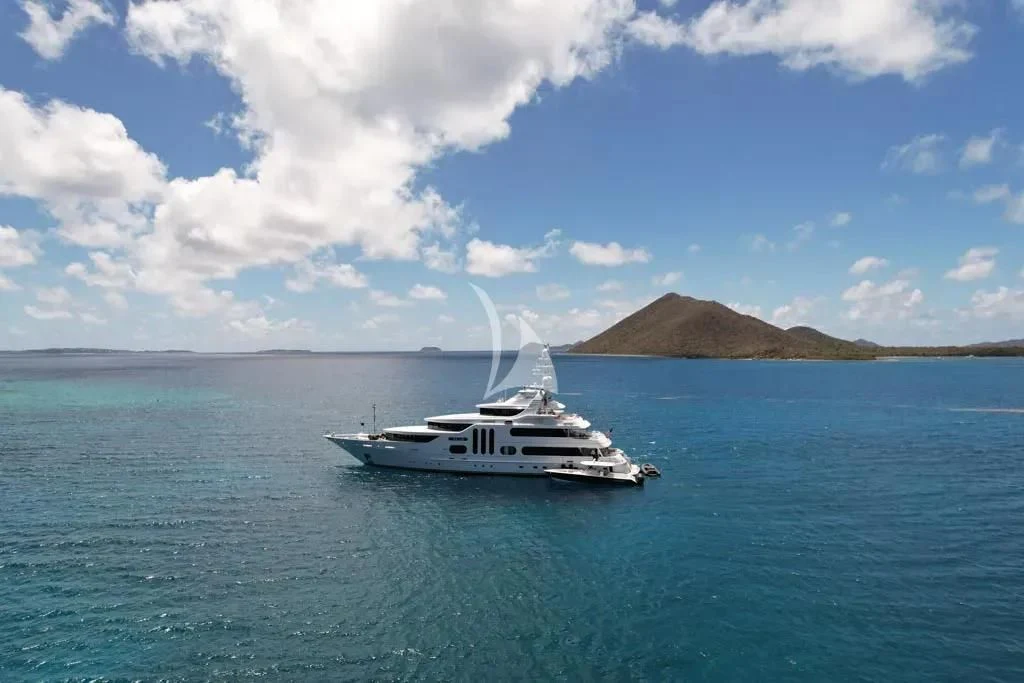 a boat in the water aboard ACTA Yacht for Charter