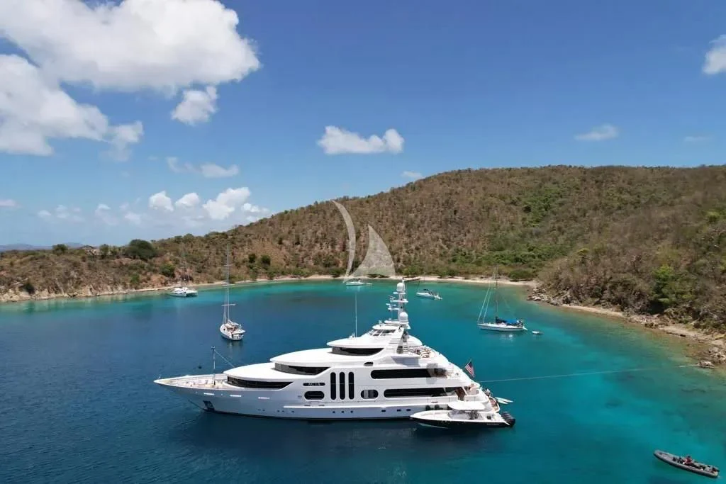 a boat on the water aboard ACTA Yacht for Charter