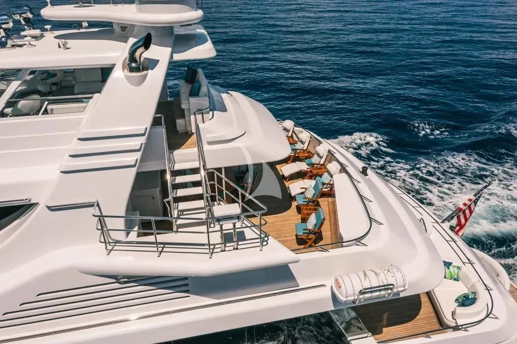 a boat on the water aboard ACTA Yacht for Charter