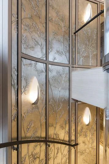 a window with a cracked glass aboard JOY Yacht for Sale