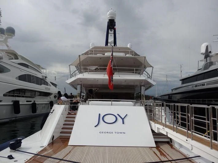 diagram, engineering drawing aboard JOY Yacht for Sale
