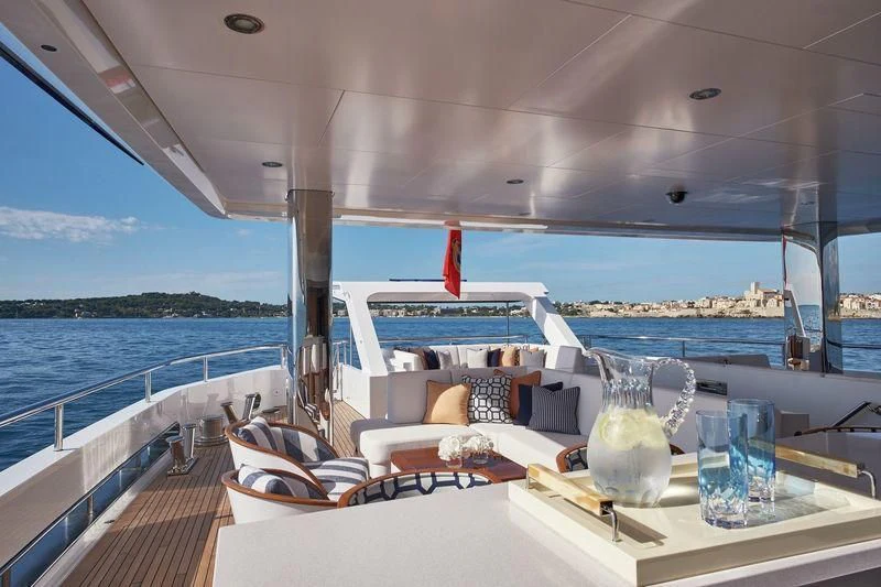 a boat on the water aboard JOY Yacht for Sale