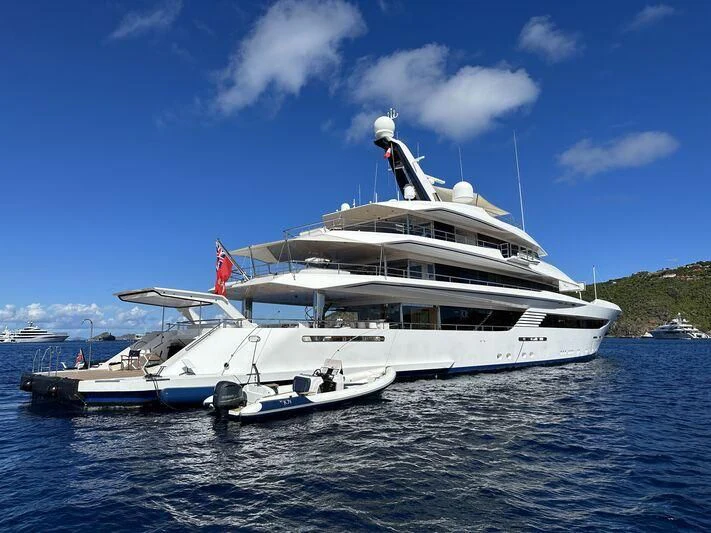 a boat on the water aboard JOY Yacht for Sale