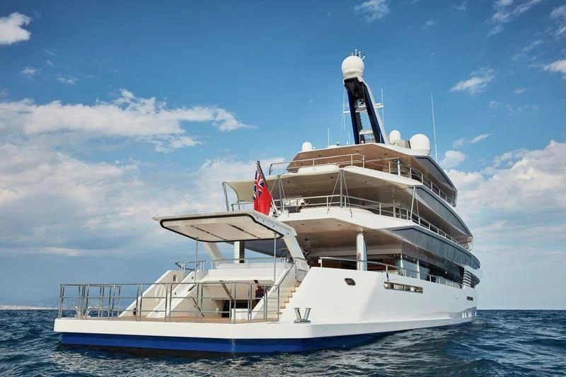 a boat in the water aboard JOY Yacht for Sale