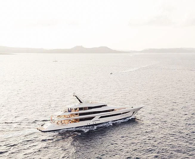 a boat in the water aboard JOY Yacht for Sale