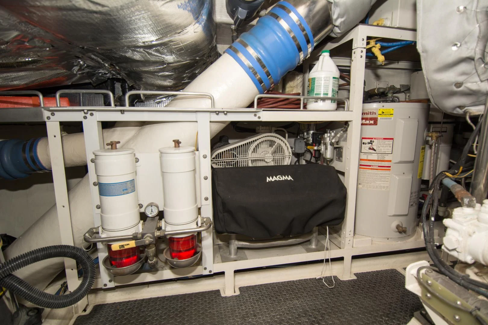 a close-up of a machine aboard WHISKEY DAWN Yacht for Sale