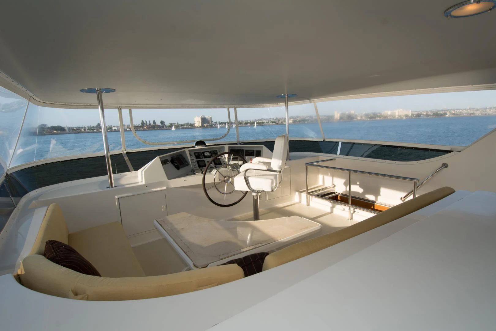 a boat on the water aboard WHISKEY DAWN Yacht for Sale