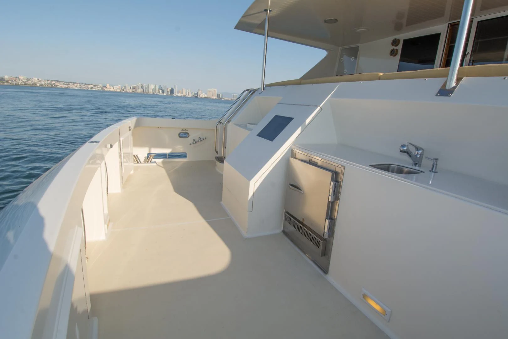 a boat on the water aboard WHISKEY DAWN Yacht for Sale