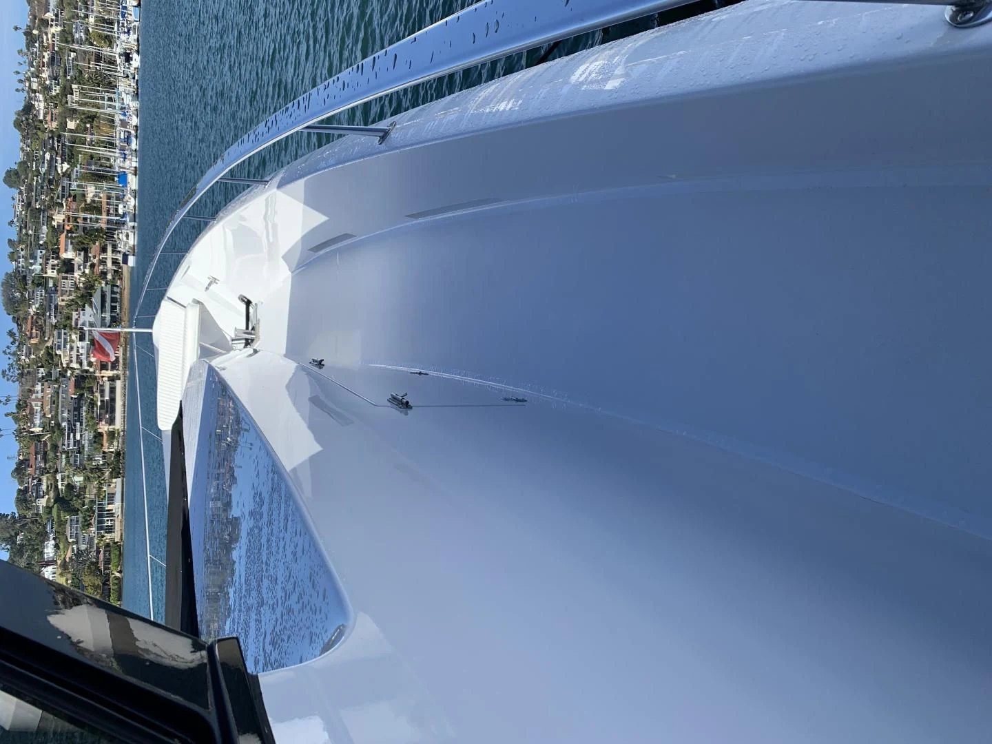 a boat in the water aboard WHISKEY DAWN Yacht for Sale