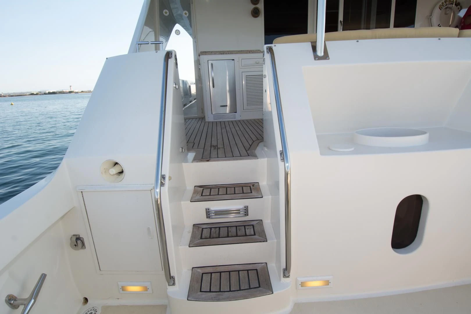 a white machine with a keypad aboard WHISKEY DAWN Yacht for Sale