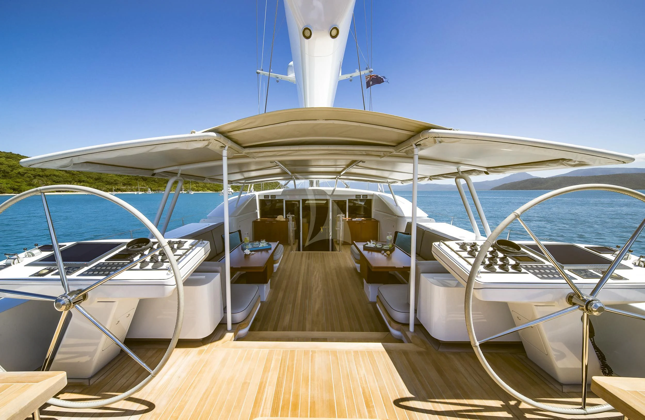 a boat on a dock aboard GUILLEMOT Yacht for Sale