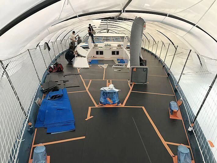 diagram aboard GUILLEMOT Yacht for Sale