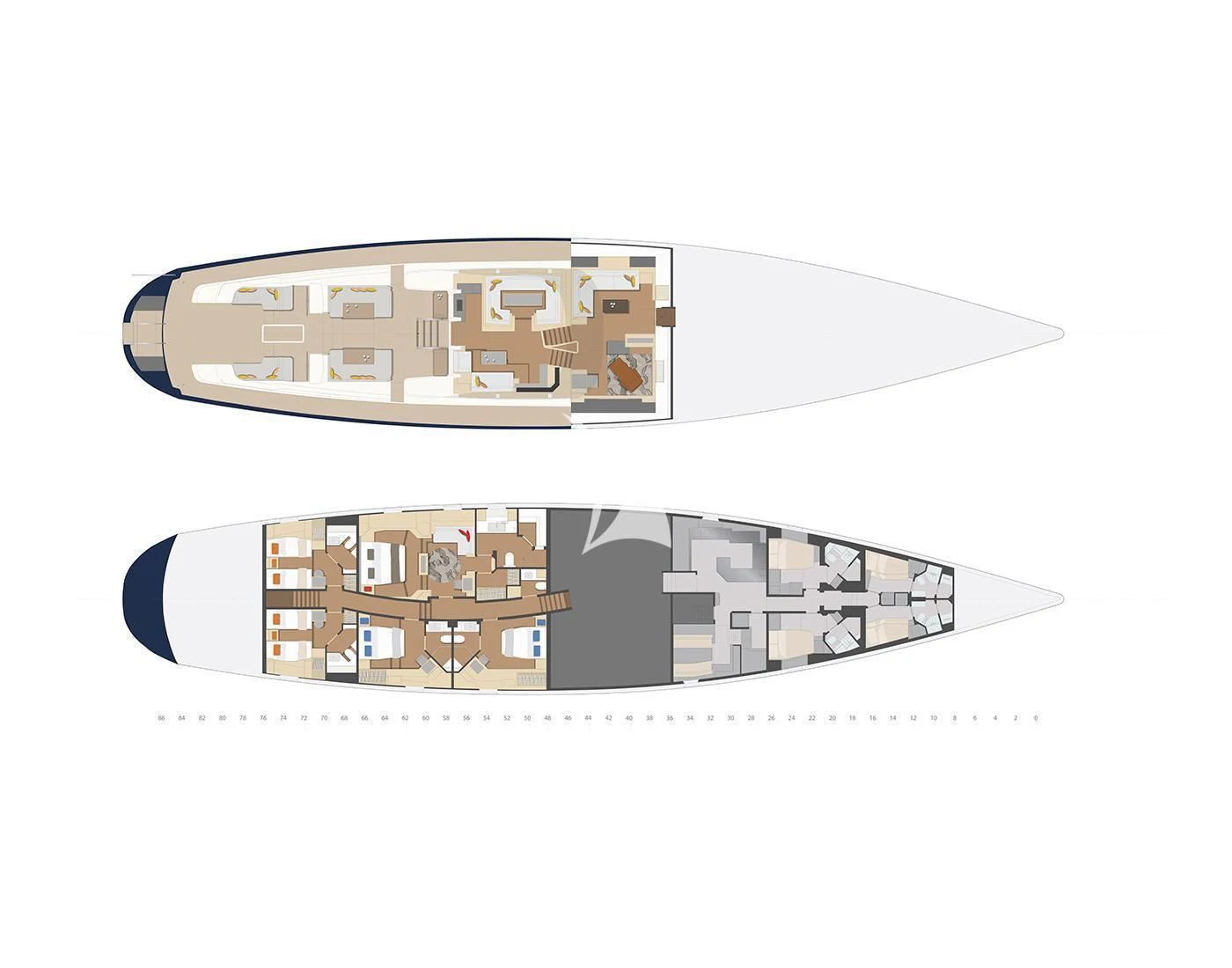 a close-up of a computer mouse aboard GUILLEMOT Yacht for Sale