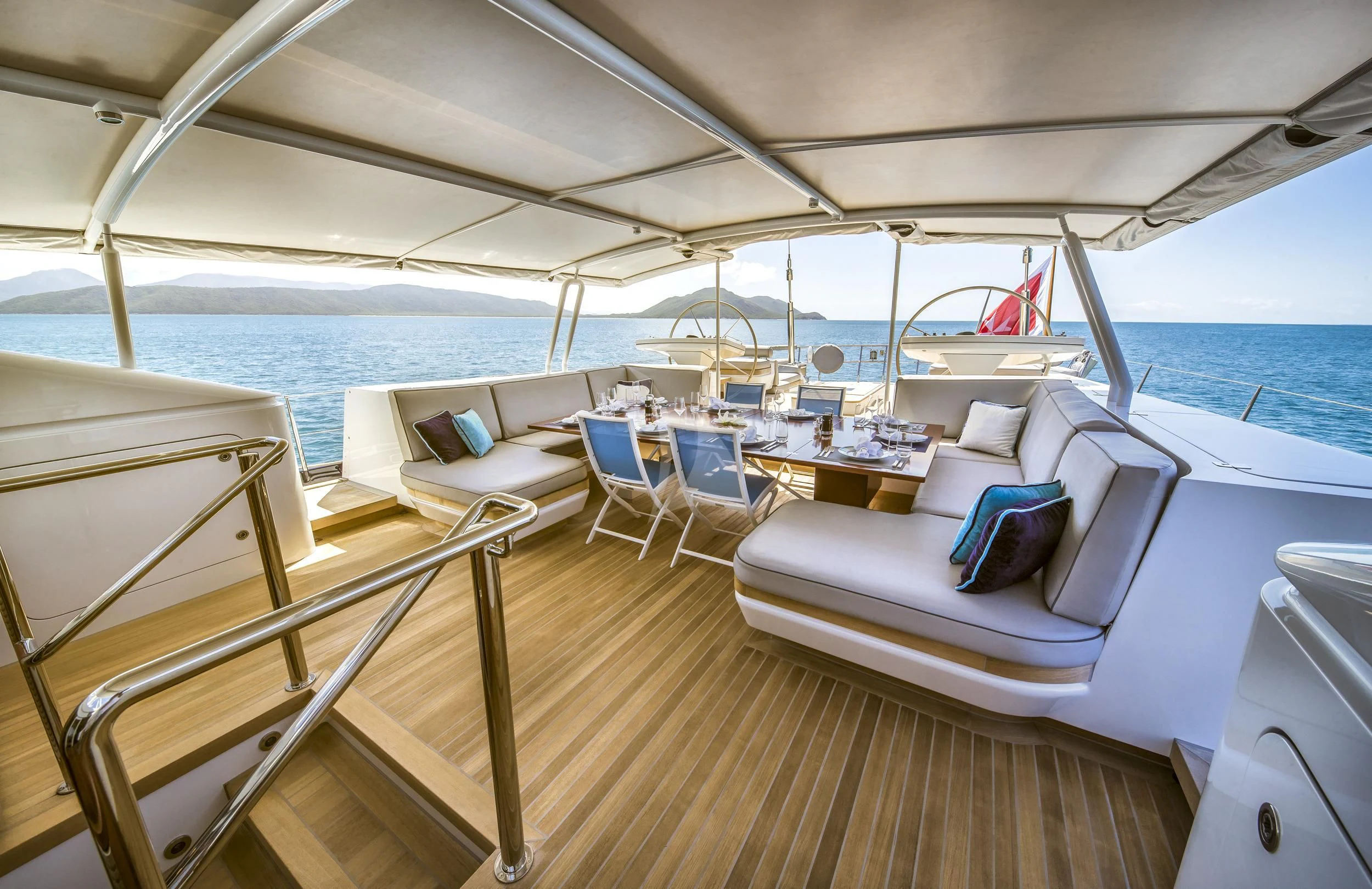 a boat on the water aboard GUILLEMOT Yacht for Sale