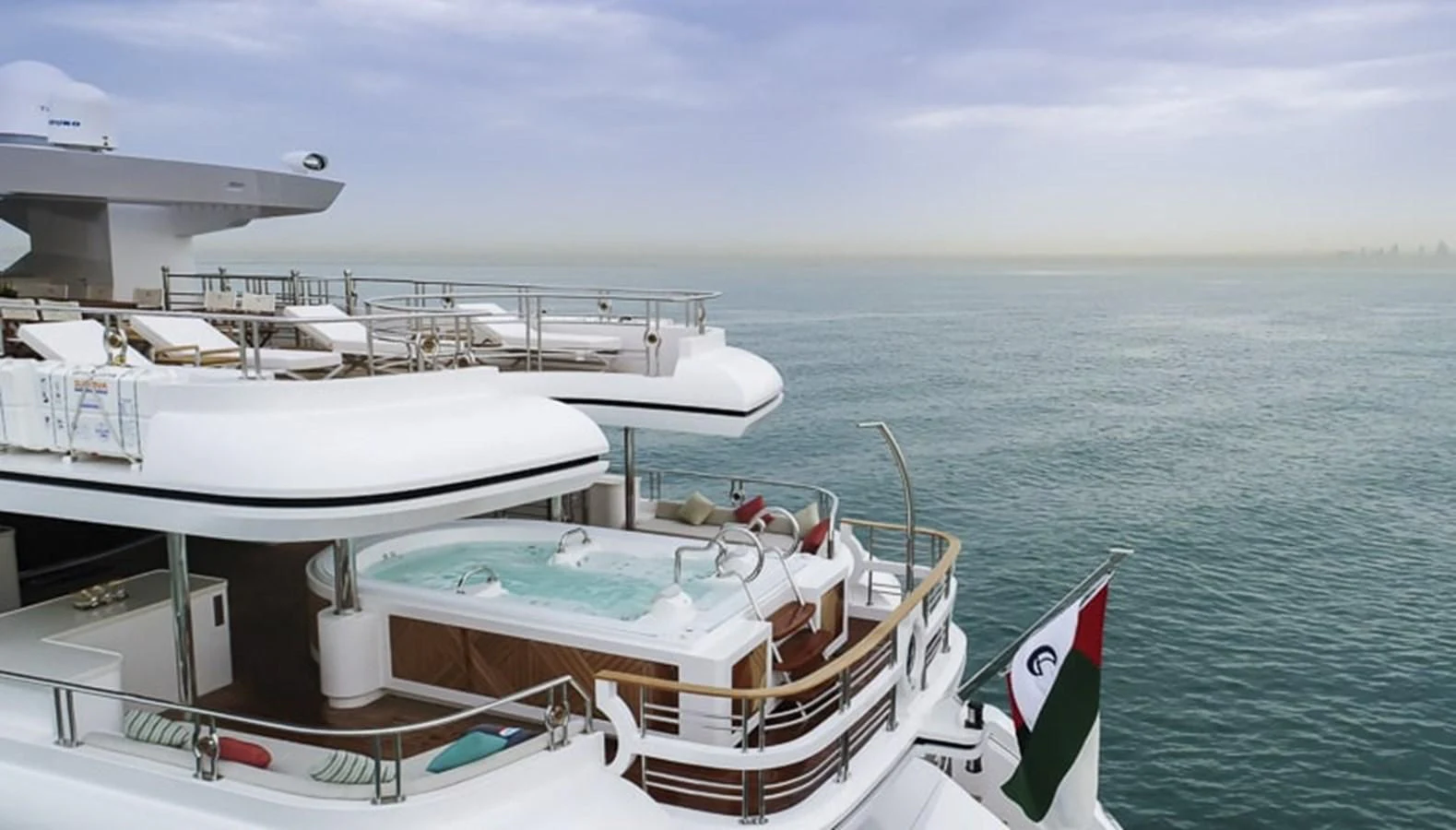 a boat on the water aboard MAJESTY 155 Yacht for Sale