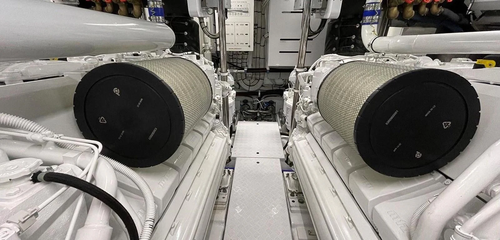 a close-up of a machine aboard Y2 Yacht for Sale