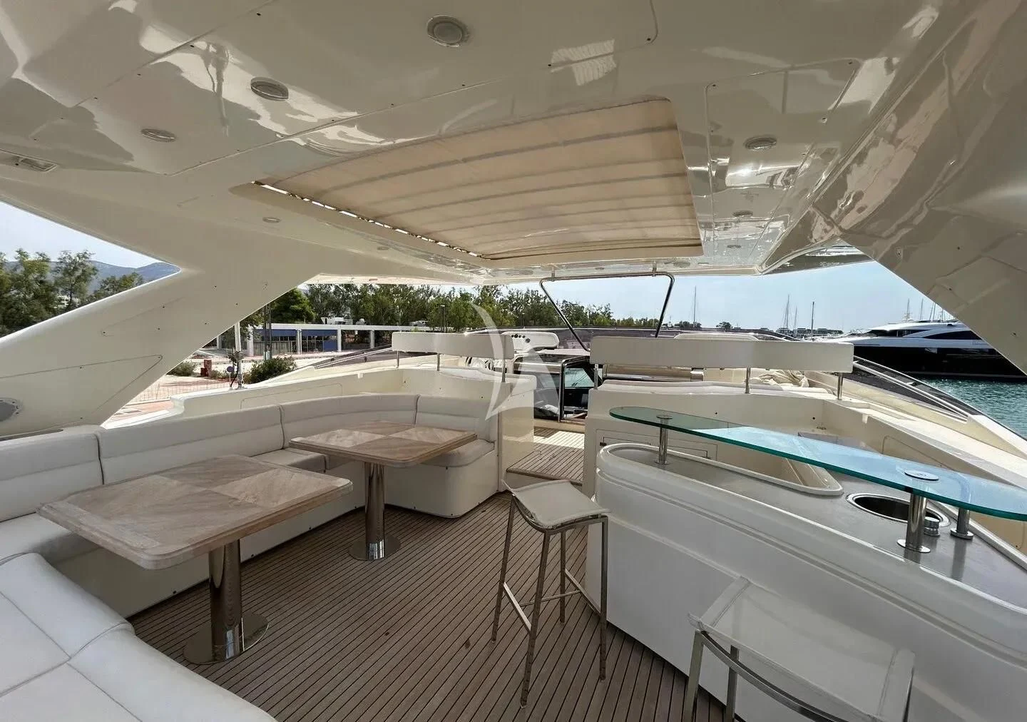a room with a pool aboard WATCH ME Yacht for Charter