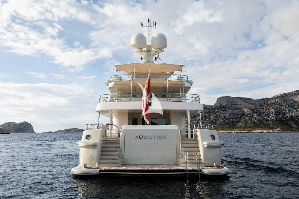 a boat in the water aboard GRACE (YET) Yacht for Sale