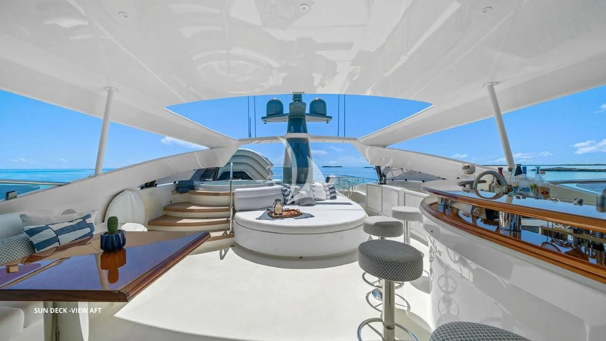 inside of a boat aboard BLACK SHEEP Yacht for Sale