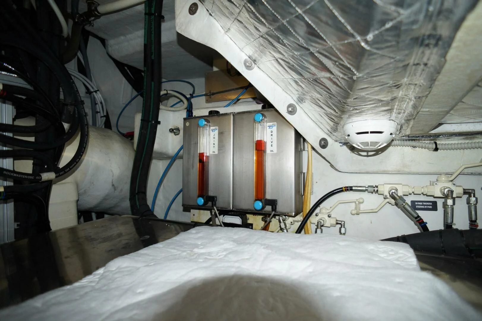 a machine with wires aboard THE OFFICE Yacht for Sale