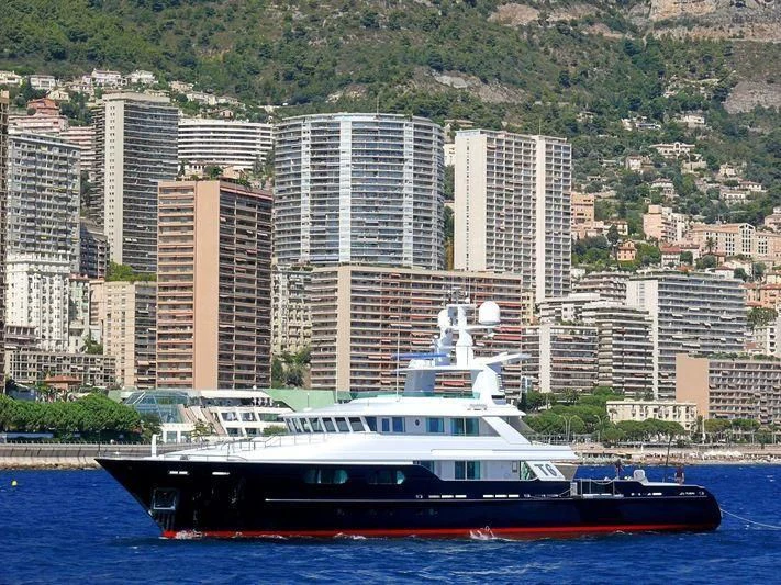 a boat on the water aboard V6 Yacht for Sale