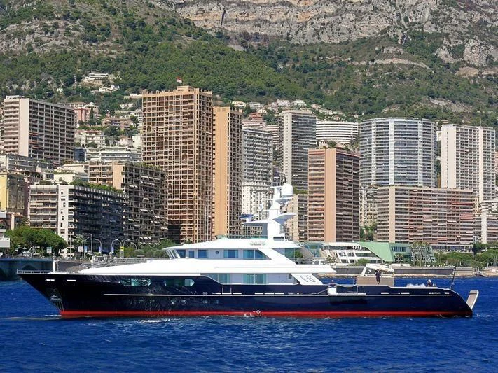 a boat on the water aboard V6 Yacht for Sale