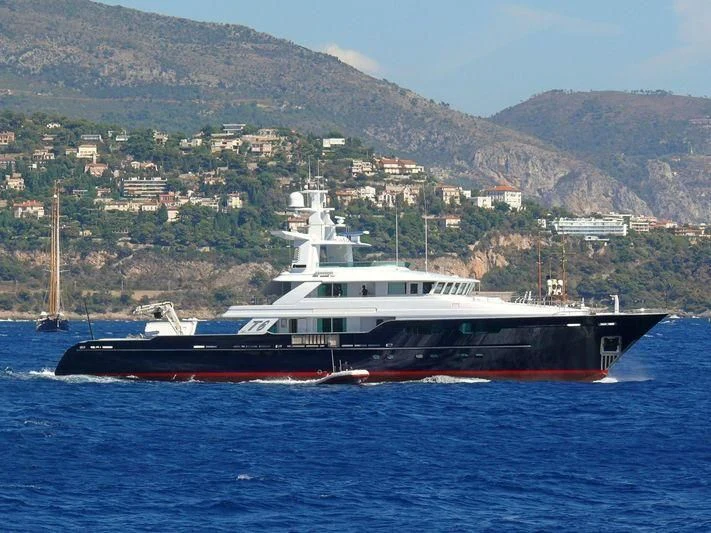 a boat on the water aboard V6 Yacht for Sale