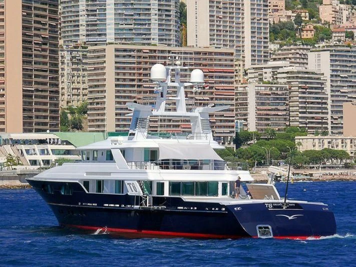 a boat on the water aboard V6 Yacht for Sale
