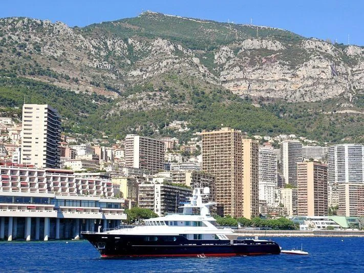 a boat in the water aboard V6 Yacht for Sale