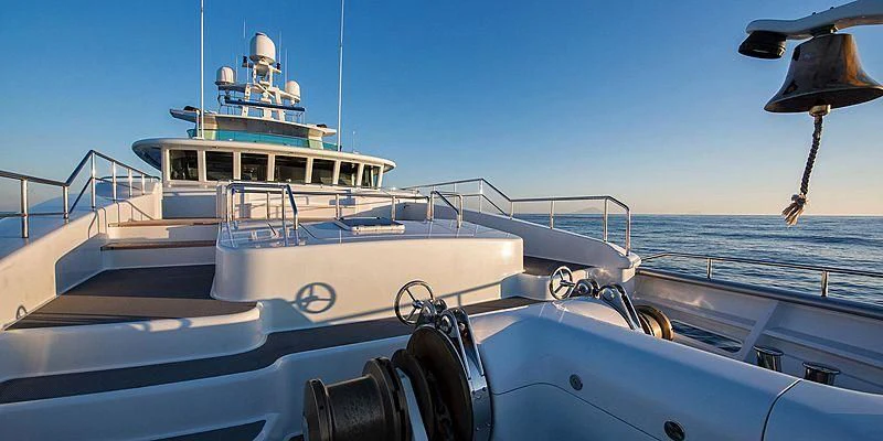 a boat on the water aboard V6 Yacht for Sale