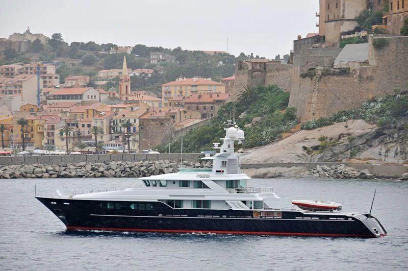 a boat on the water aboard V6 Yacht for Sale