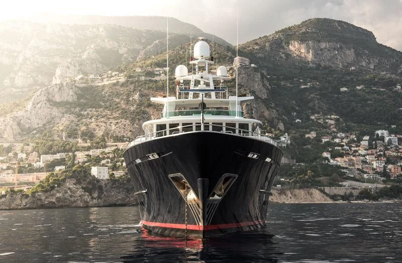 a boat in the water aboard V6 Yacht for Sale