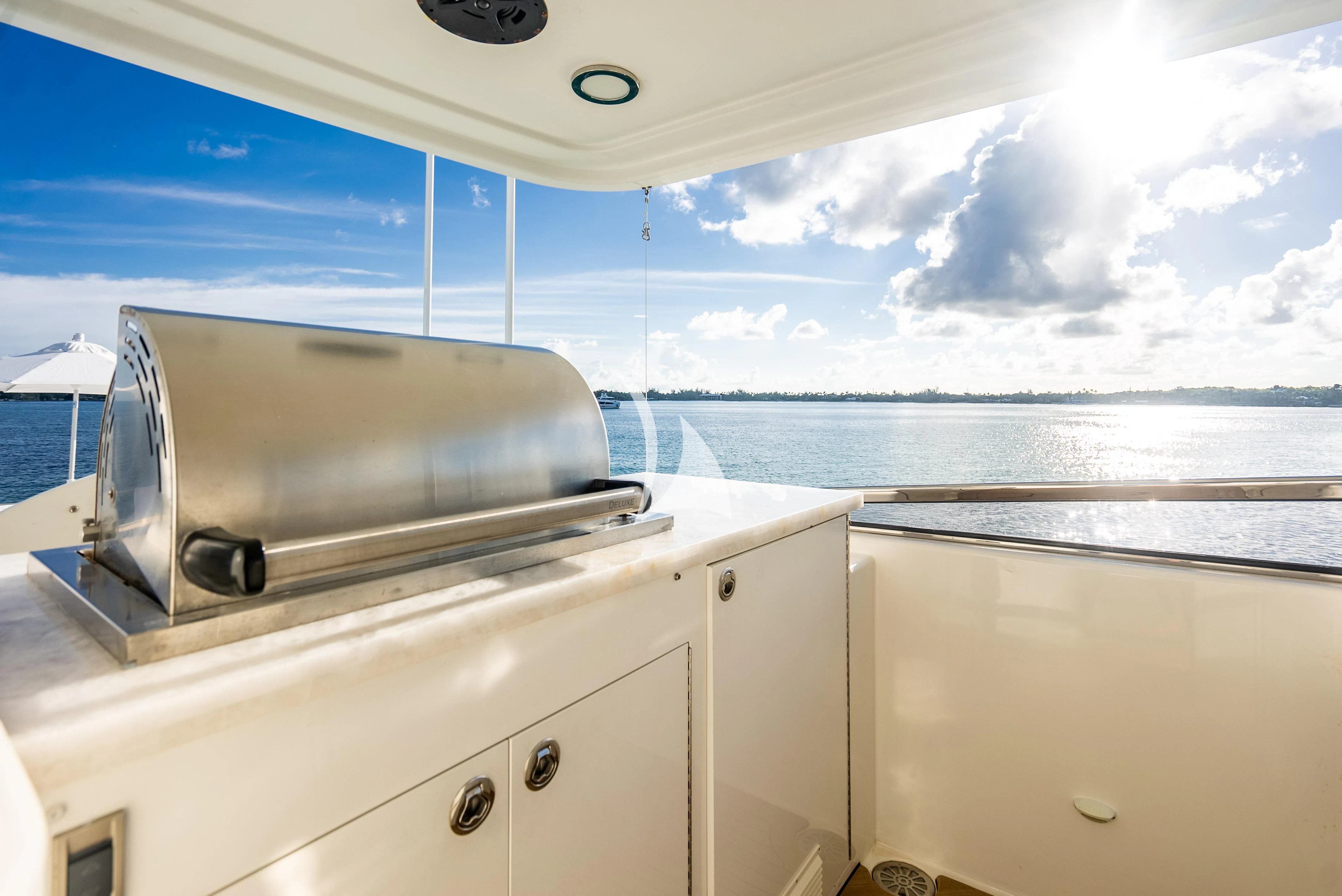 a boat on the water aboard KEMOSABE Yacht for Charter