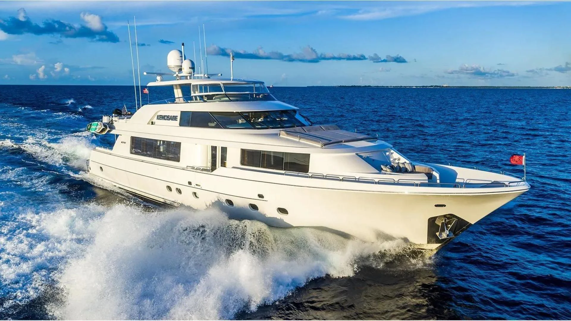 Watch Video for KEMOSABE Yacht for Charter