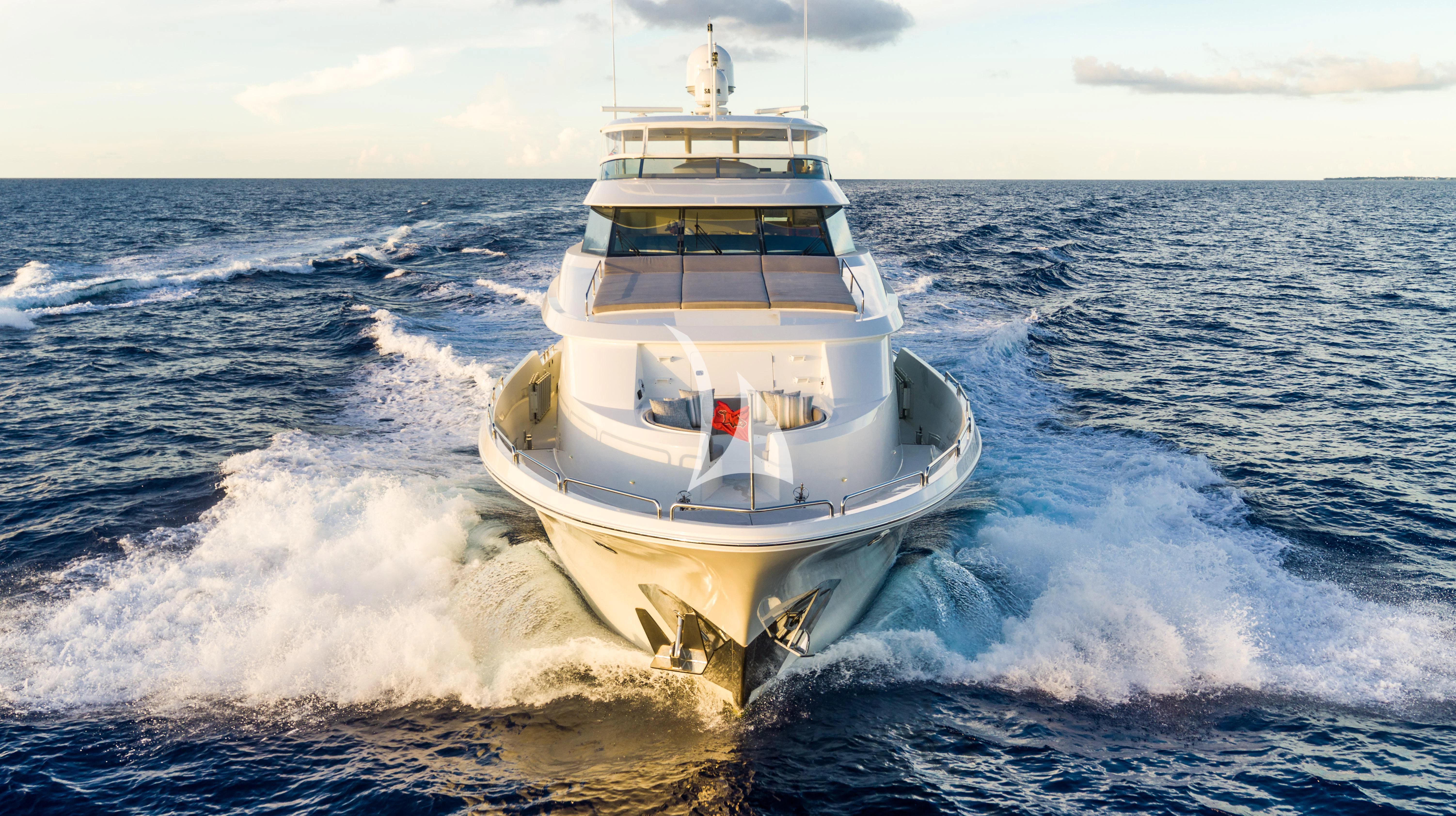 a boat on the water aboard KEMOSABE Yacht for Charter