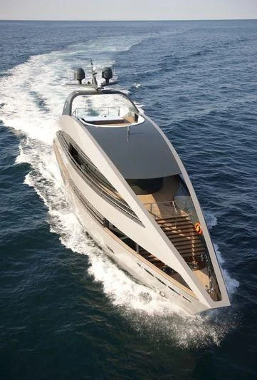 a boat on the water aboard OCEAN SAPPHIRE Yacht for Sale