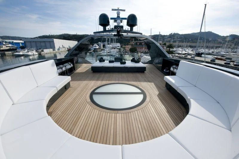 a cockpit of a plane aboard OCEAN SAPPHIRE Yacht for Sale