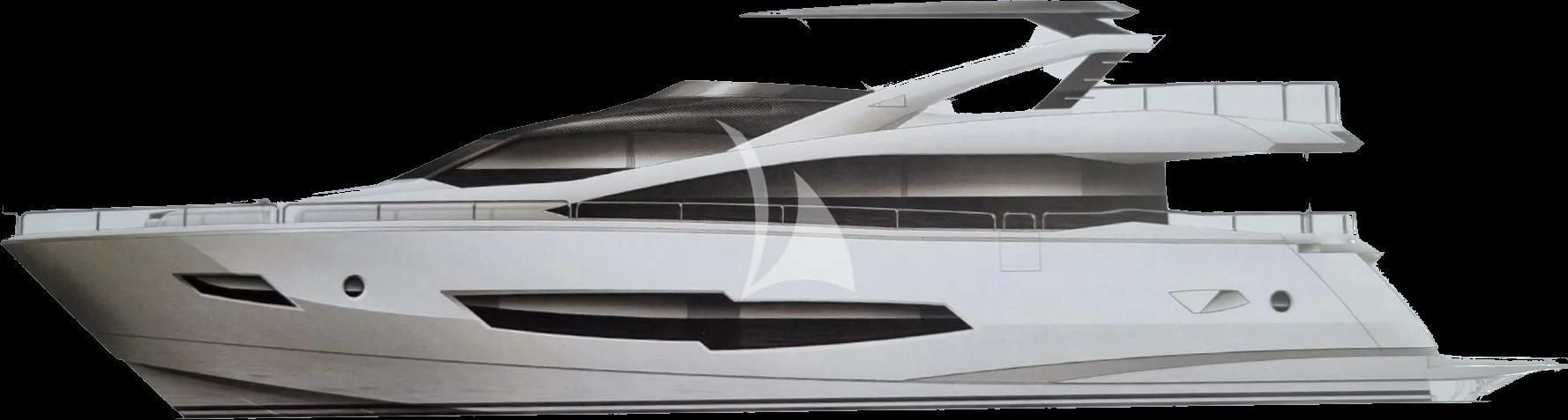 a spaceship in space aboard BLACK MAMBA Yacht for Charter