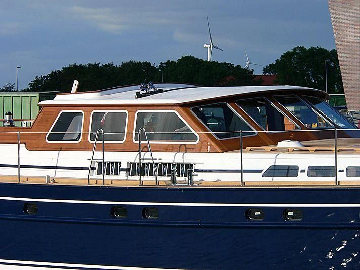 a boat on the water aboard ALME SOL Yacht for Sale