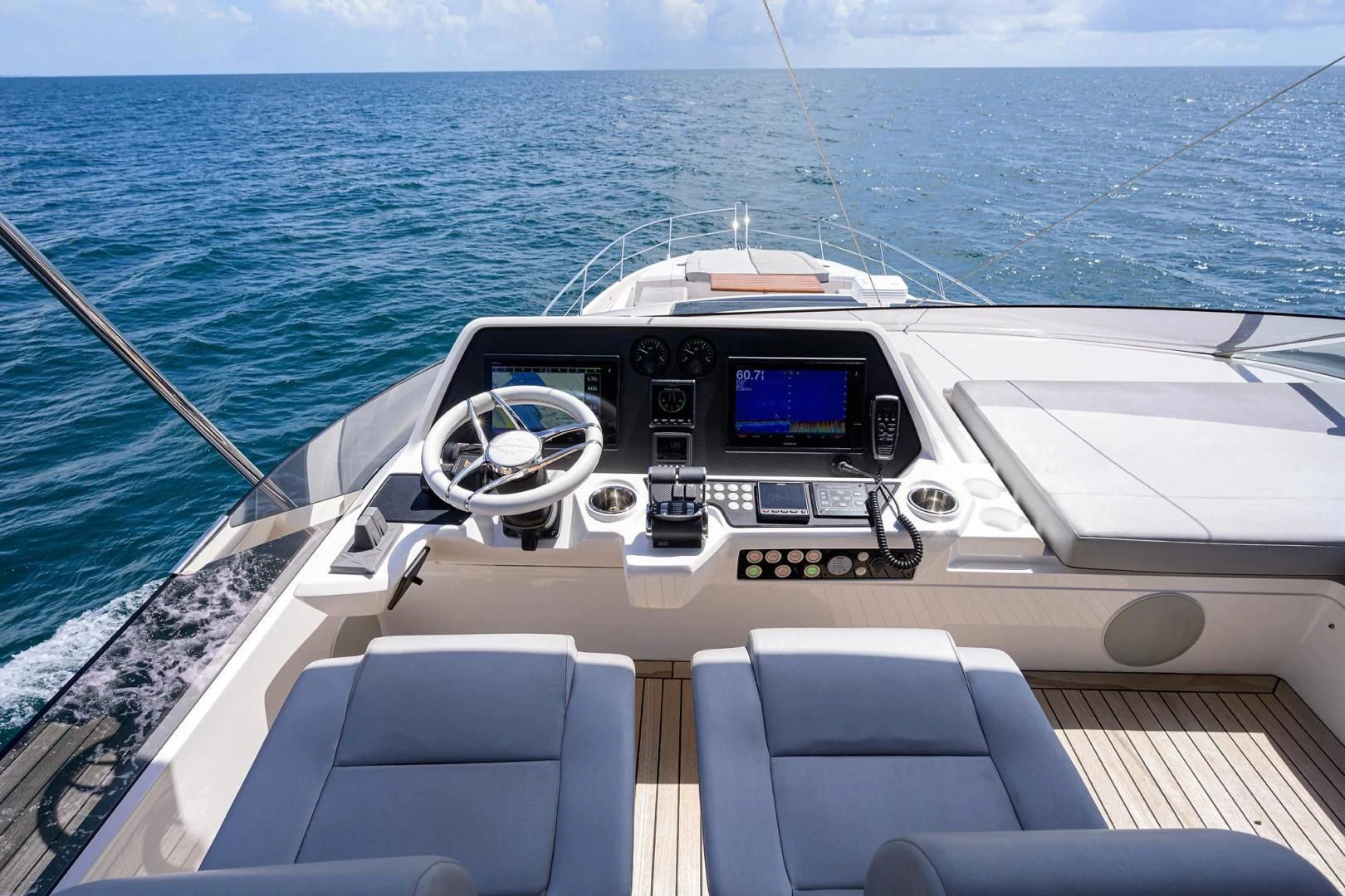 a boat on the water aboard NIGHT STAR Yacht for Sale