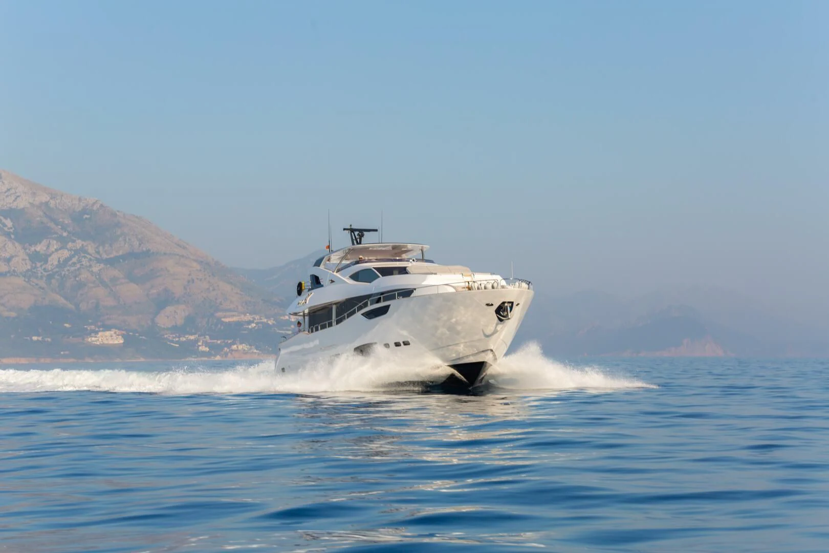 a boat on the water aboard MR K IRISTON Yacht for Sale