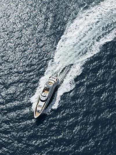 a boat in the water aboard DAISY D Yacht for Sale