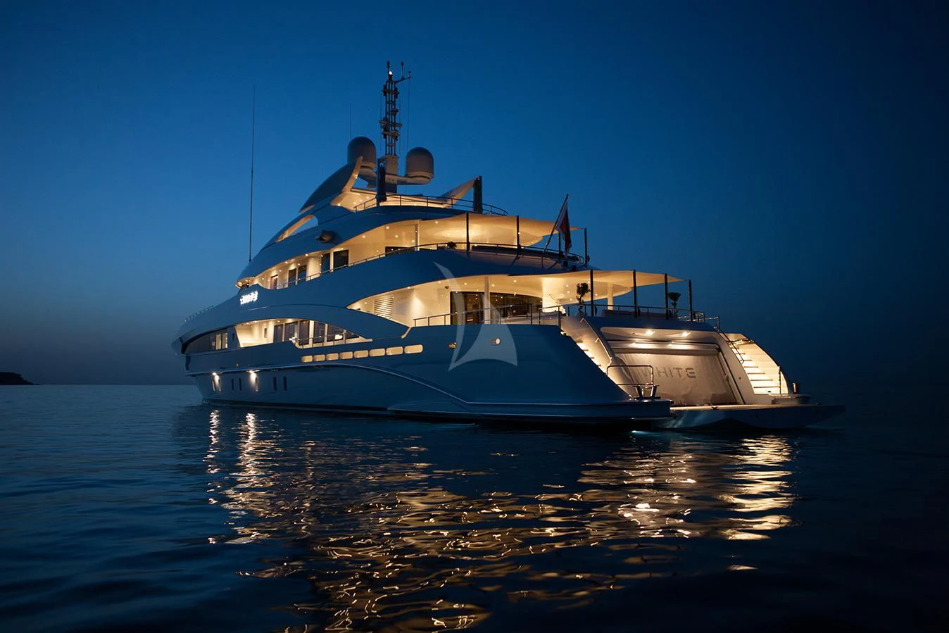 a boat on the water aboard DAISY D Yacht for Sale
